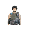 Military Tactical Bullet Proof Jacket Kugelsichere, robuste Weste mit Kevlar-Helm und ISO-Zertifikat